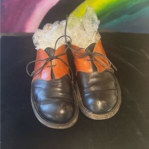 Black and Brown Shoes Size 42